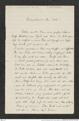 Nachlass Franz Steindachner, Brief von Eduard Graeffe an Franz Steindachner (26.01.1881), Inv.Nr. 173.02, Seite 1